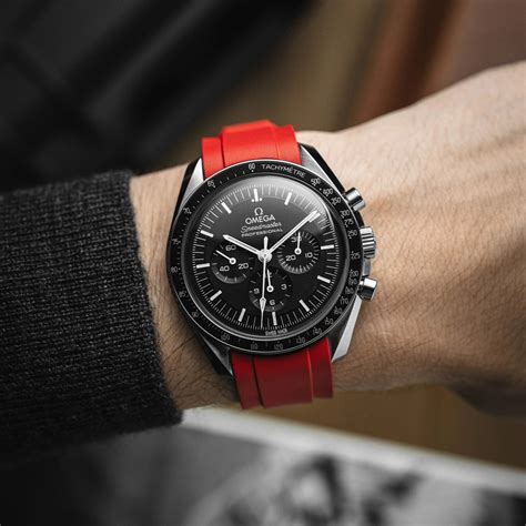 bracelet caoutchouc montre omega speedmaster|am Omega Speedmaster price.